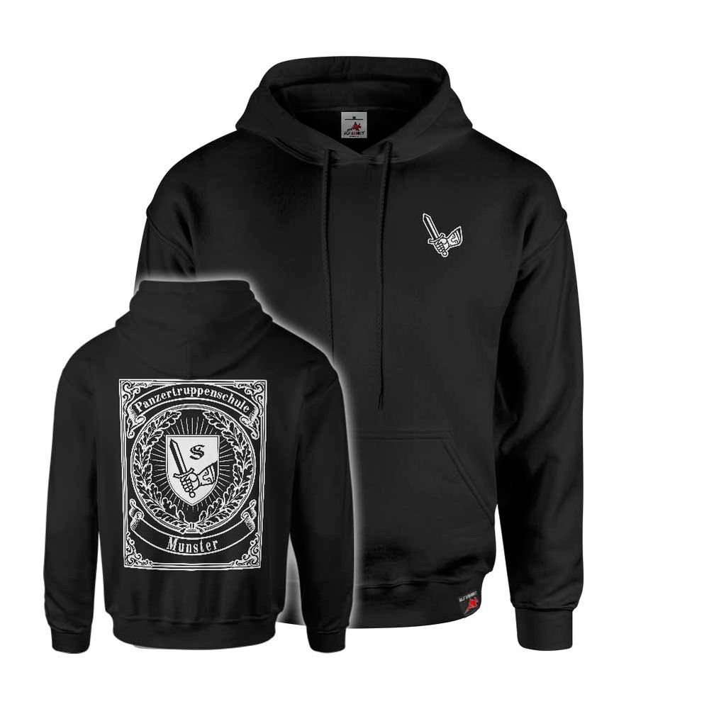 Hoodie Panzertruppenschule Munster bundeswehr panzer militär #47063