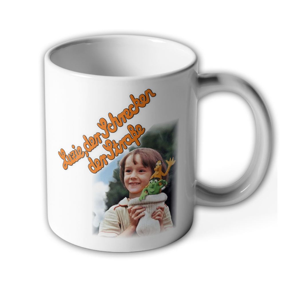 Tasse Luzie, der Schrecken der Straße Knetfiguren Friedrich & Friedrich#36272