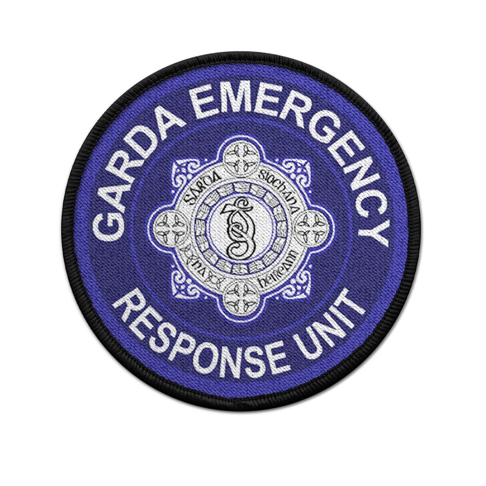 Patch ERU Garda Emergency Response Unit Ireland Police Aonad Garda # 34119