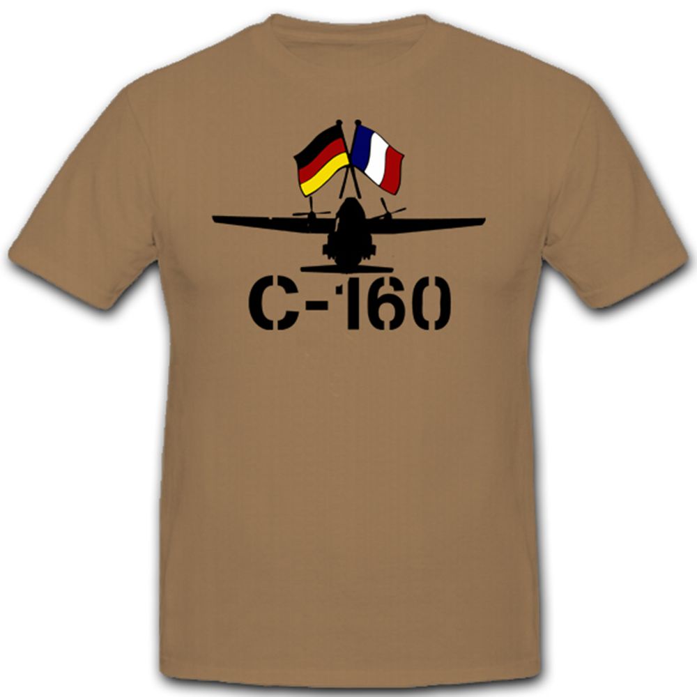 Transall C-160 Flugzeug Frankreich Deutschland Transporter - T Shirt #3781