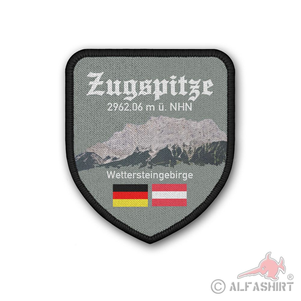 Patch Zugspitze Zugspitzmassiv Deutschland Österreich Bayern Tirol Berg #42388