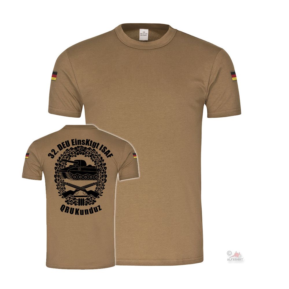 BW Tropen 32 DEU Einsatz Kontingent ISAF Panzergrenadier PzGren T-Shirt#36736
