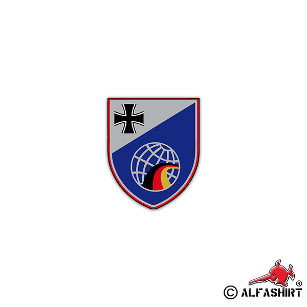 Sticker LogSBw Logistics School of the Bundeswehr Logistics 6x7cm A2192