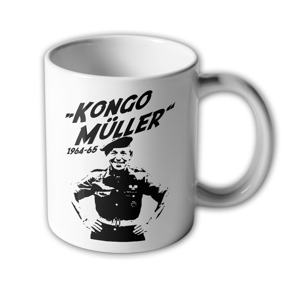 Cup Congo Müller mercenary Siegfried Africa 60s Command 5 # 34527