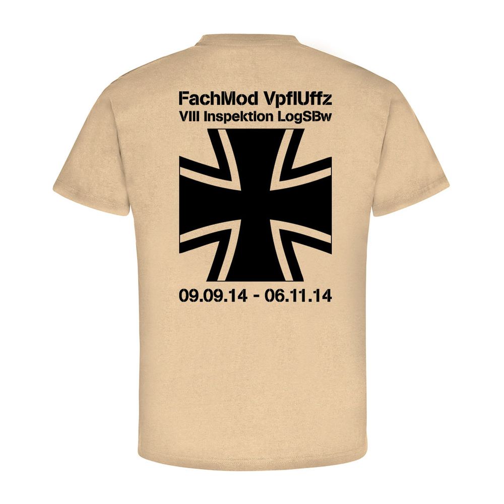 FachMod VpflUffz VIII Inspektion LogSBw Feldkoch Totenschädel - T Shirt #13150