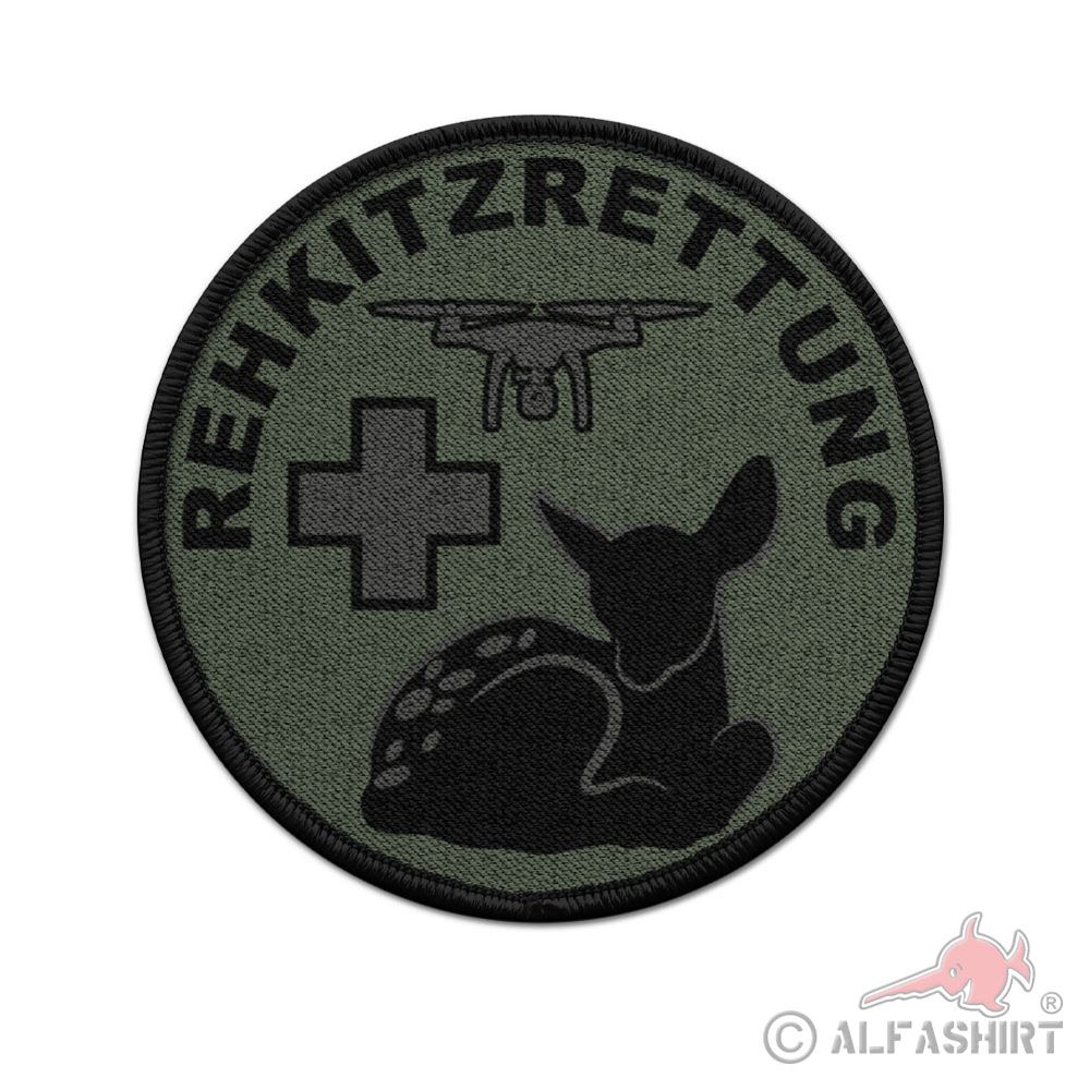 Patch Rehkitzrettung Tarn Version Drohne Rehkitz Landwirt Wärmebildkamera #40650