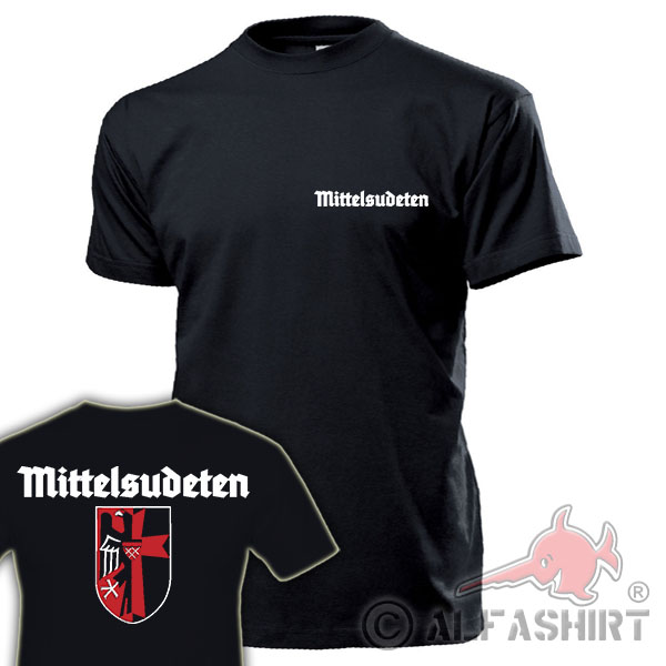 Intermediate Sudetenland Sudeten Central Home Emblem T-Shirt # 18004