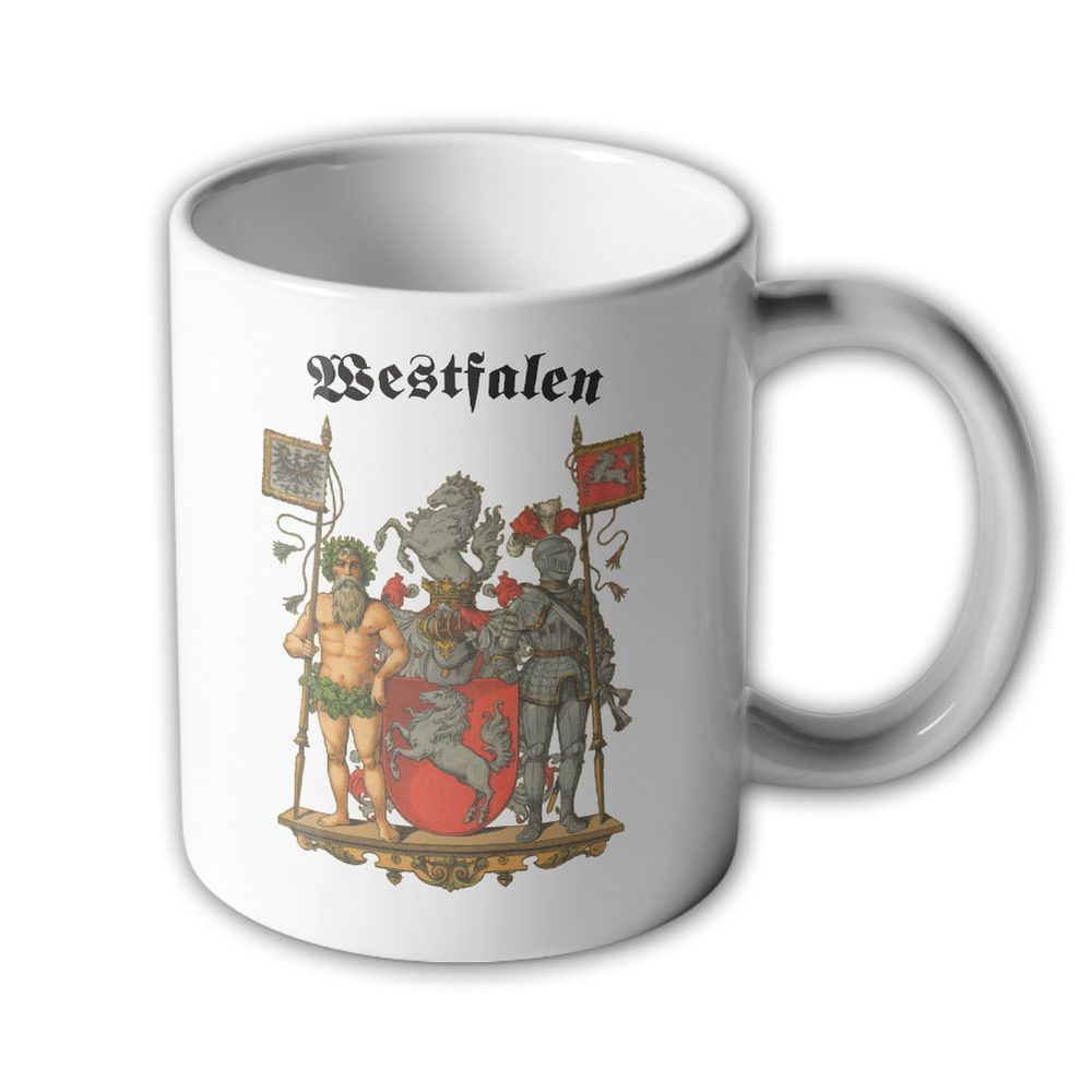 Tasse Preußische Provinz Westfalen Kaiserreich Landeswappen #9488