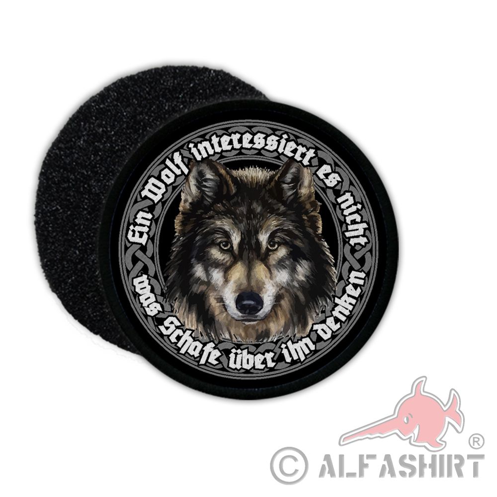 Patch Wolf Fenrir A wolf doesn't care what sheep # 36167