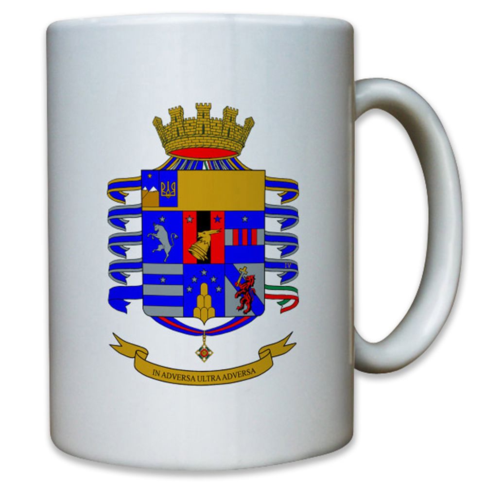 In Adversa Ultra Adversa Coa Mil Ita Rgt Alpini Italien Italia - Tasse #13053
