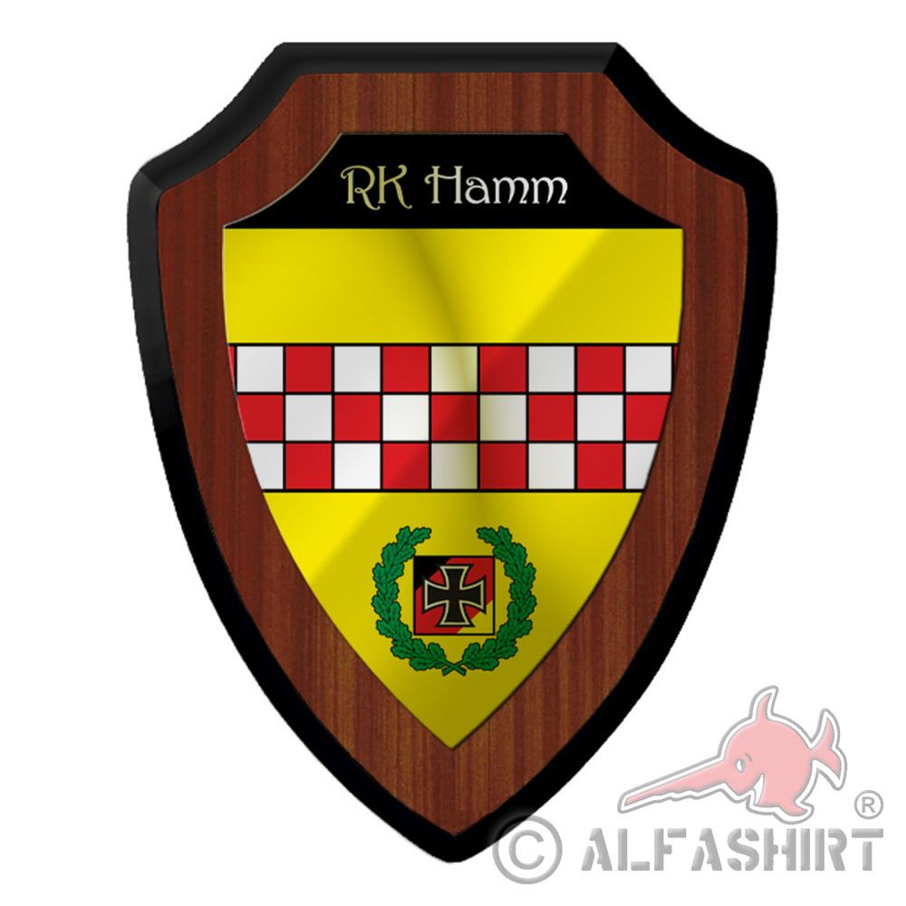 Wappenschild RK Hamm Reservisten Kameradschaft Bundeswehr BW #41000