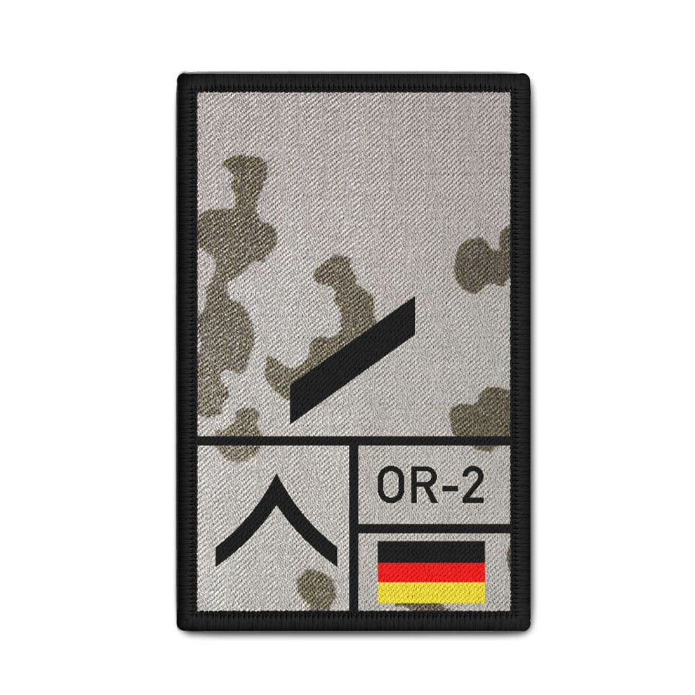 Rank Patch Bundeswehr Heer Luftwaffe Marine Tropentarn #BW-Patch