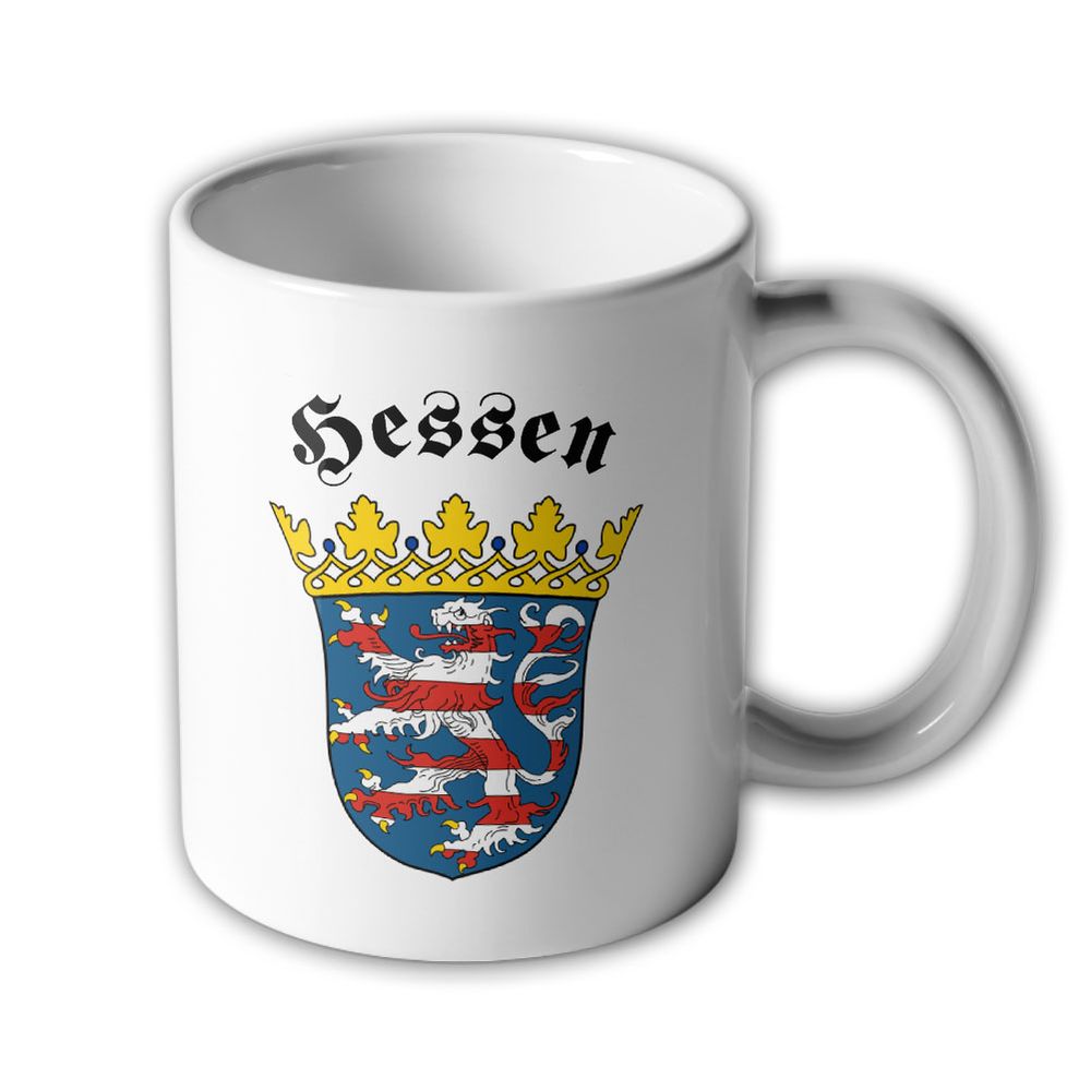 Tasse Hessen Stadt Wappen Geschichte #9401