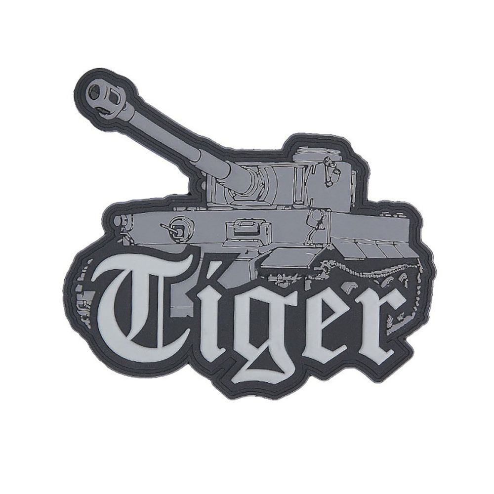 3D Patch Tiger Airsoft Morale Hook and Loop German tank 181 10 x 9 cm #47444