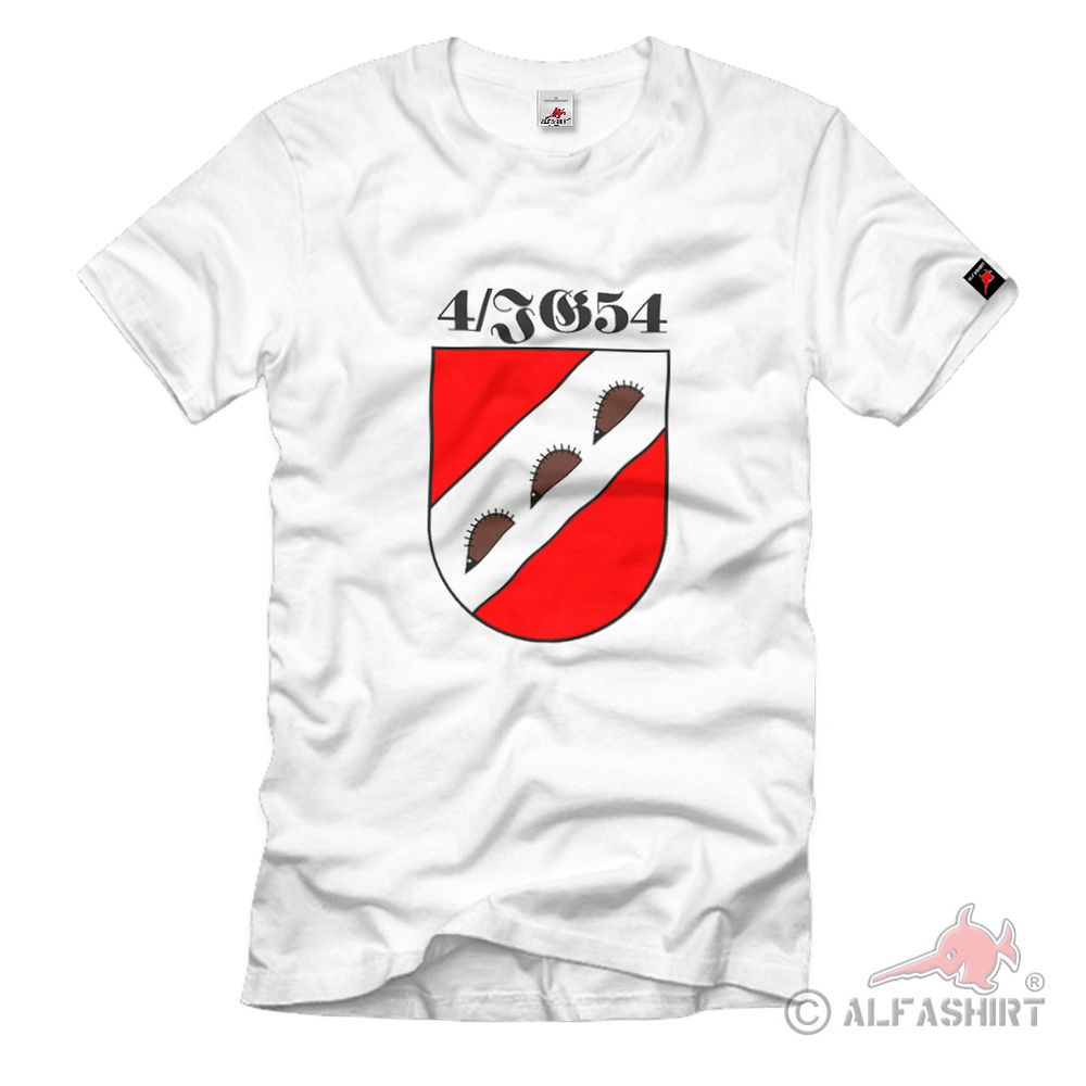 IV-JG54 Jagdgeschwader WK Luftwaffe Coat of Arms Emblem Badge T Shirt #2451