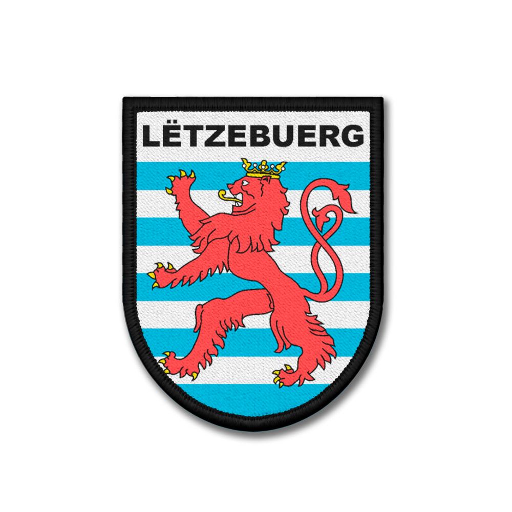 Patch Lëtzebuerg Luxembourg Luxemburg Löwe Einheit Wappen  Aufnäher#37197