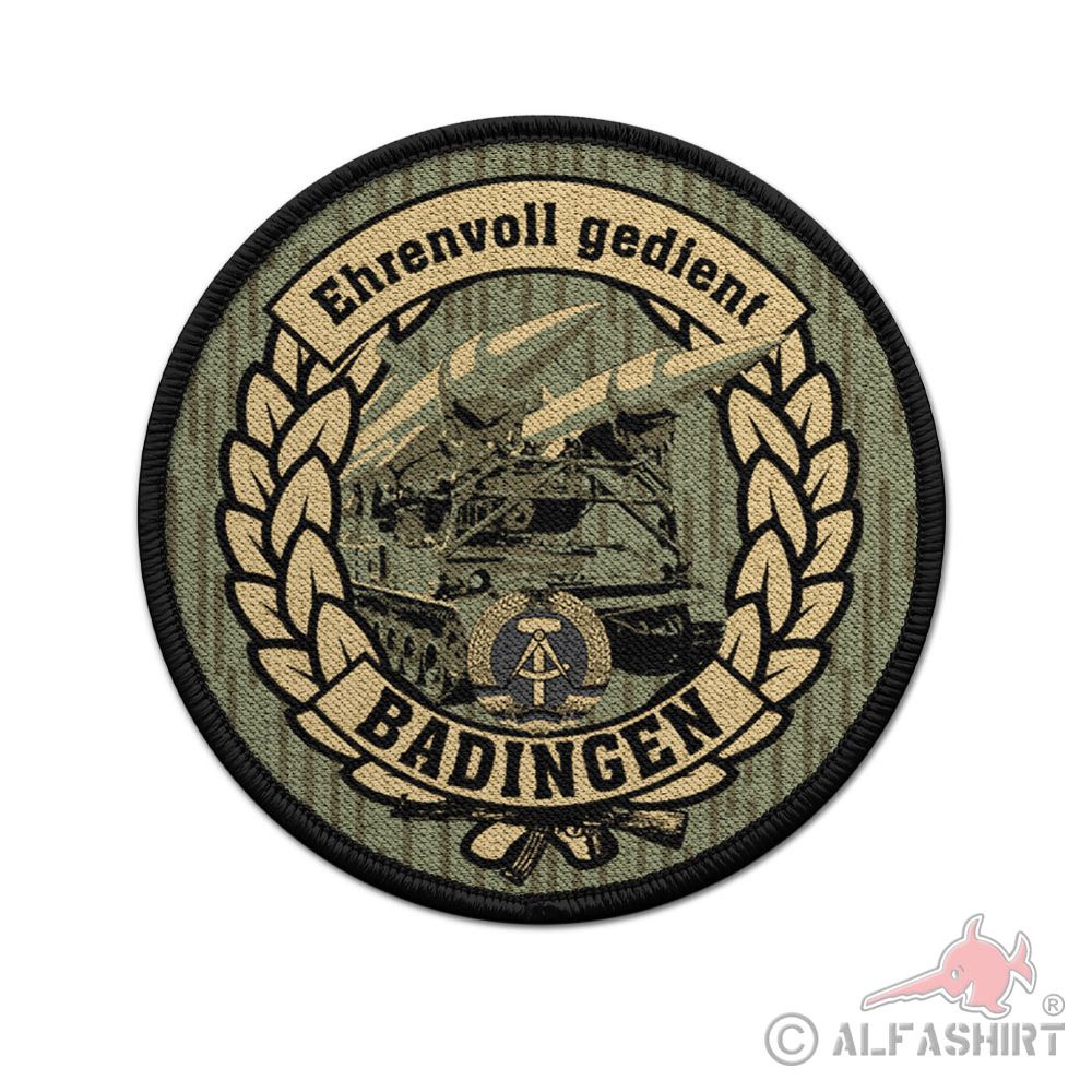 Patch Ehrenvoll Gedient NVA  Fla Raketenregiment Volksarmee DDR Osten #44050