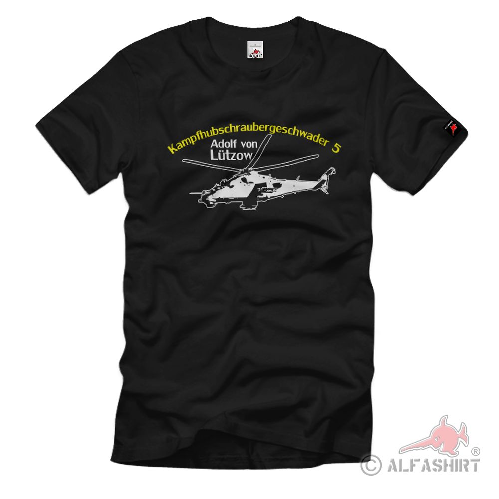 KHG-5 Adolf von Lützow Combat Helicopter Wing 5 DDR T Shirt # 38708
