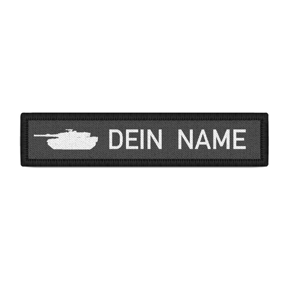 Namenspatch Leopard 2 Bundeswehr Patch Aufnäher Wunschname  #39090