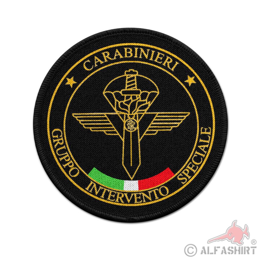 Patch GIS Italien Spezialeinheit Polizei Italia  Aufnäher Truppe #1305