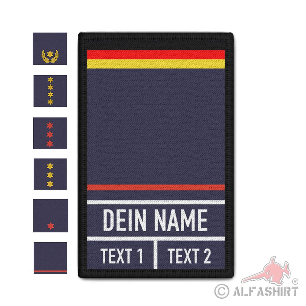 Rank Patch Berufsfeuerwehr Sachsen #43714
