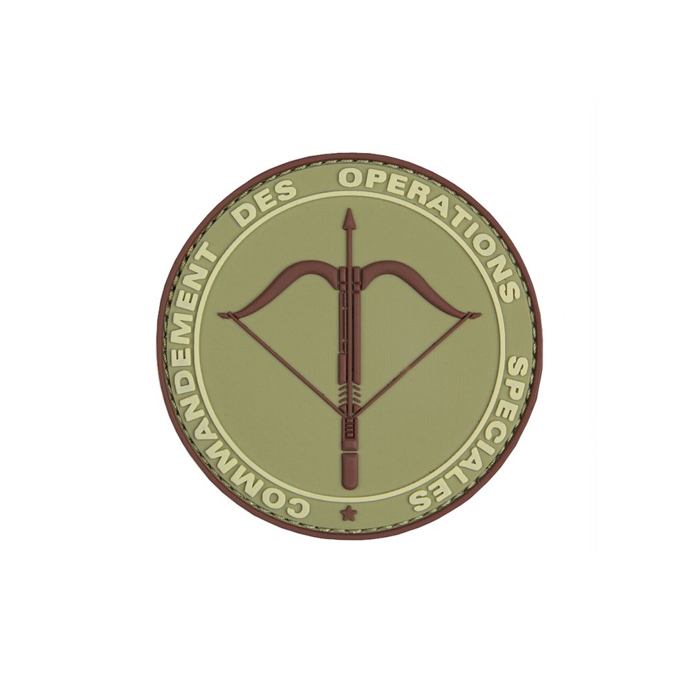3D Rubber Commadement des Operations Speciales Patch Alfashirt 7x7cm#26936