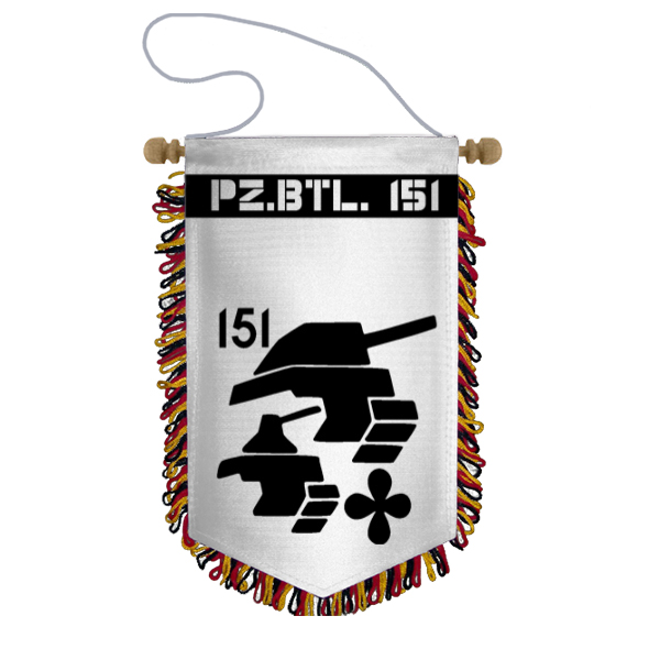 PzBtl 151 WIMPEL Panzer Bataillon Wappen Bundeswehr#4662