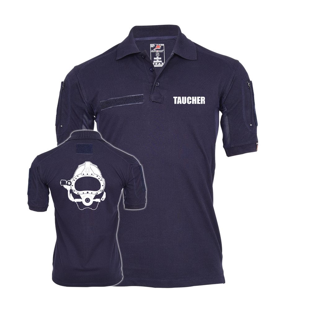 Tactical Poloshirt Taucher Kampfmittel EOD Frosch Mann See Mine #34233