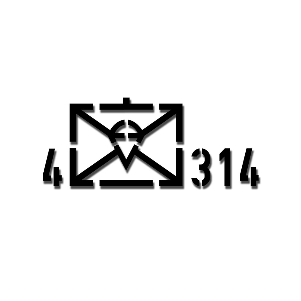 Aufkleber 17x7cm 4. Kompanie FschJgBtl Fallschirmjägerbataillon #A6944