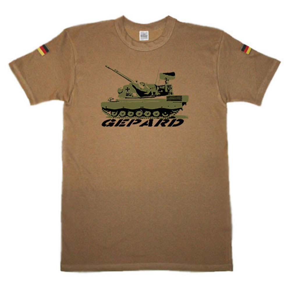 BW Tropen Flakpanzer Gepard Tank Tropenshirt ISAF KSK Bundeswehr #14770