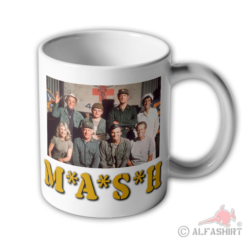 Mug M A S H TV Series Actor Season Cult Hospital Korea War #44773