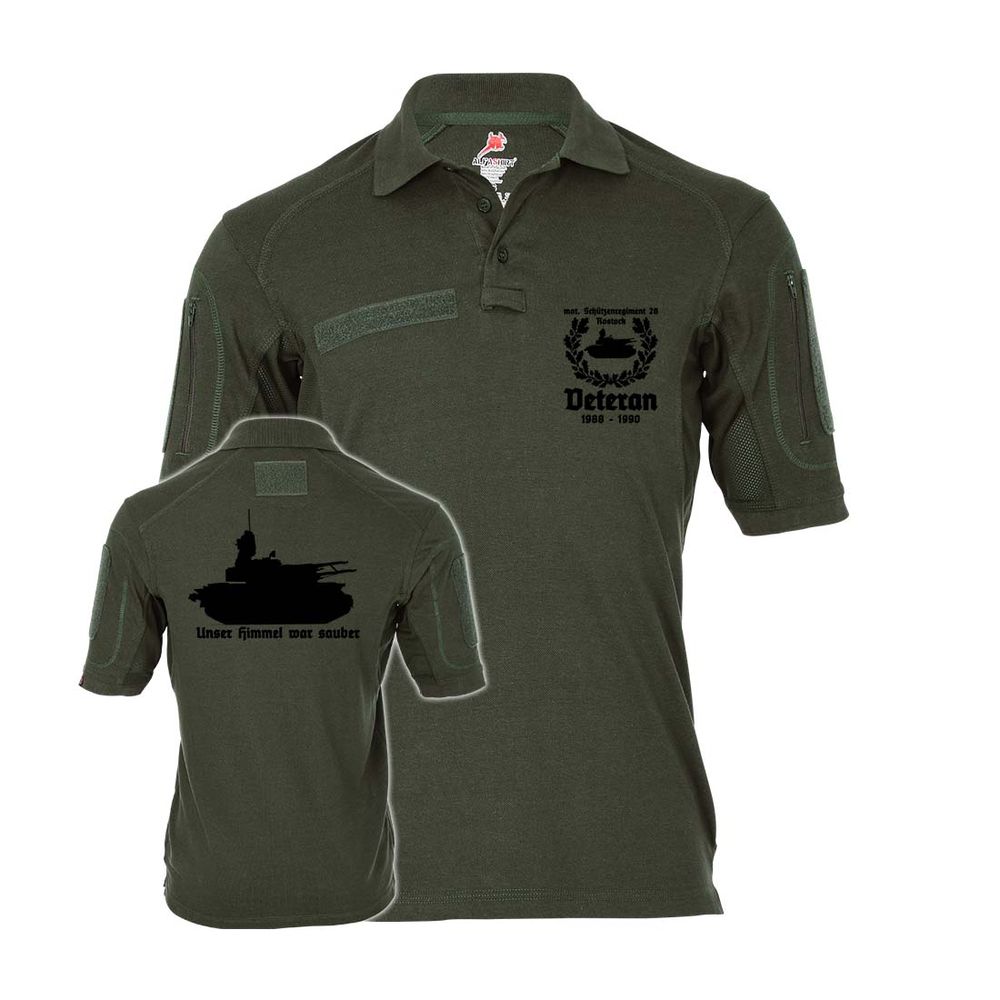 Tactical Polo MSR 28 Veteran Motschützenregiment Rostock ZSU 23 4 #32932