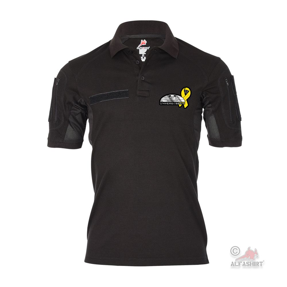 Tactical Polo Unvergessen Volkstrauertag Soldaten T-Shirt #41241