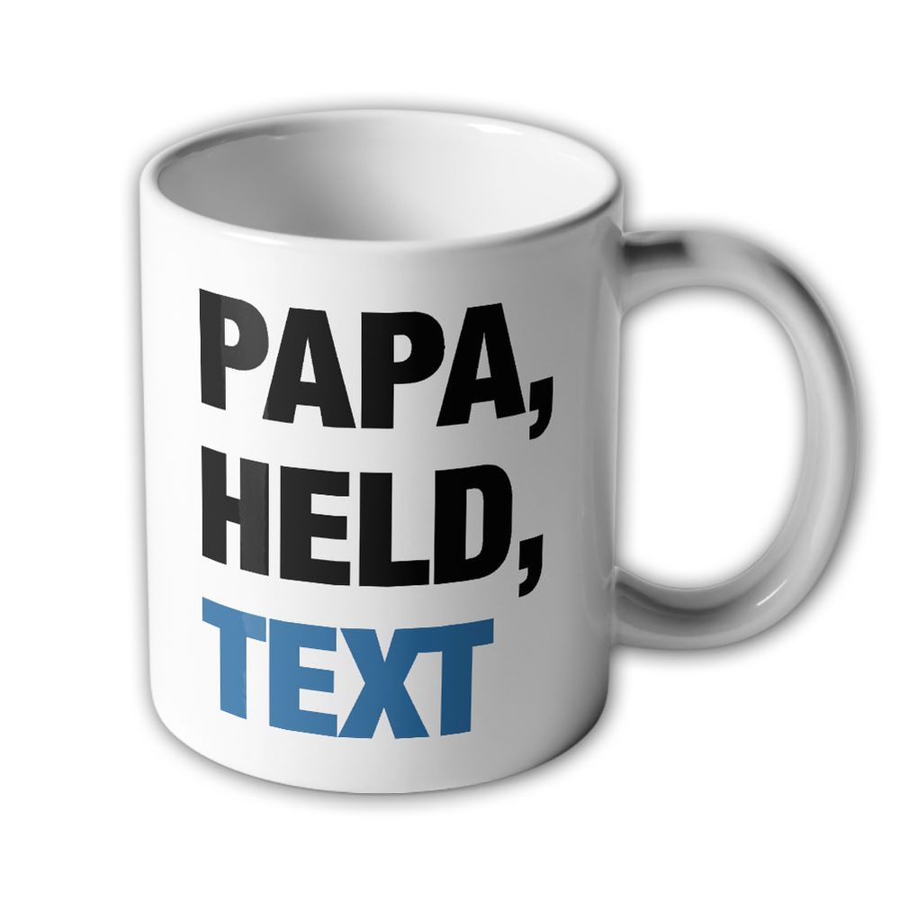 Tasse Vatertag Papa Held Superheld Legende Liebe Vater der Beste #46448