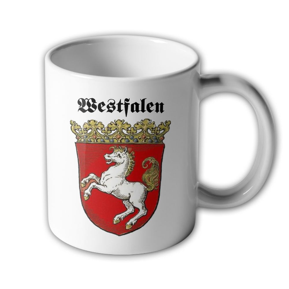 Tasse - Provinz Westfalen Wappen Schild Geschenk Wappen #9496