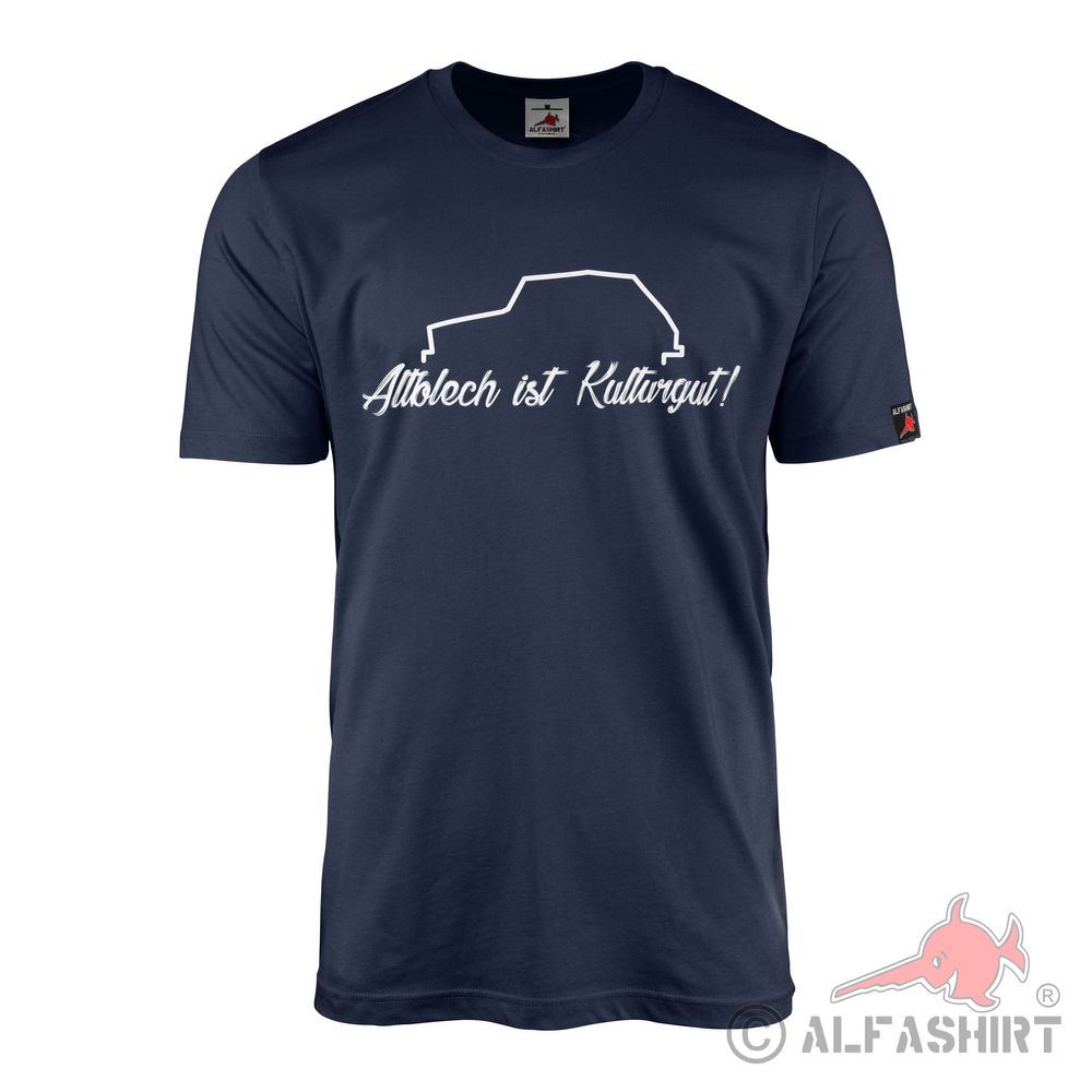 Old sheet metal car bucket 181 Bundeswehr fire brigade cultural asset T-Shirt #41514