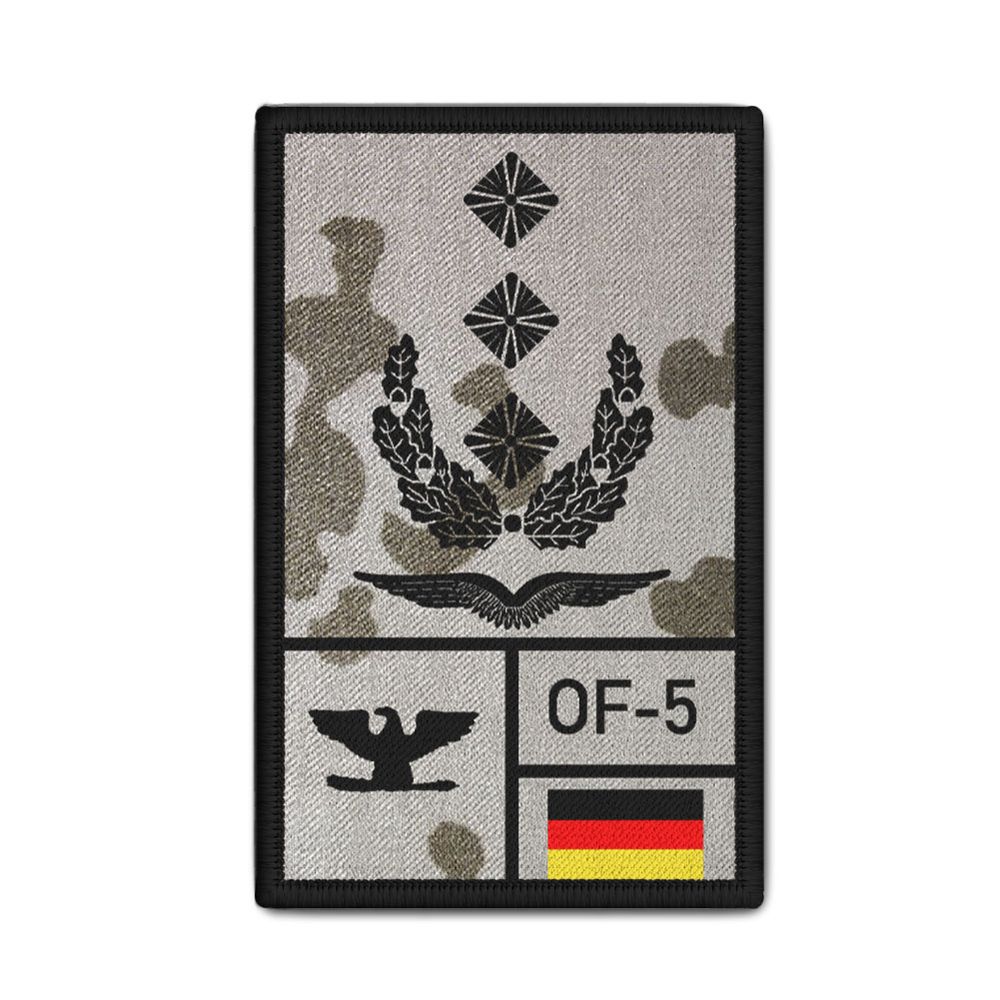 Rank Patch Bundeswehr Heer Luftwaffe Marine Tropentarn #BW-Patch