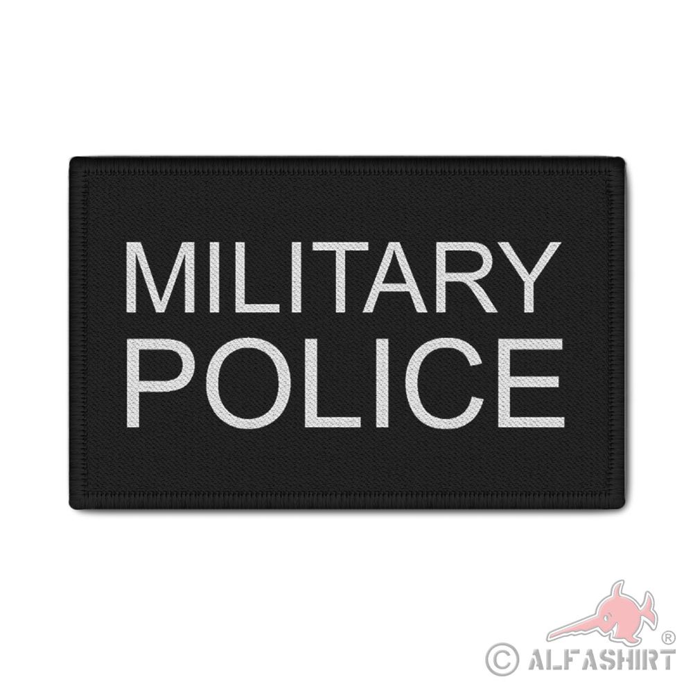 Patch 9,8x6cm Military Police Polizei Militär Strafverfolgung Ermittlung #42486