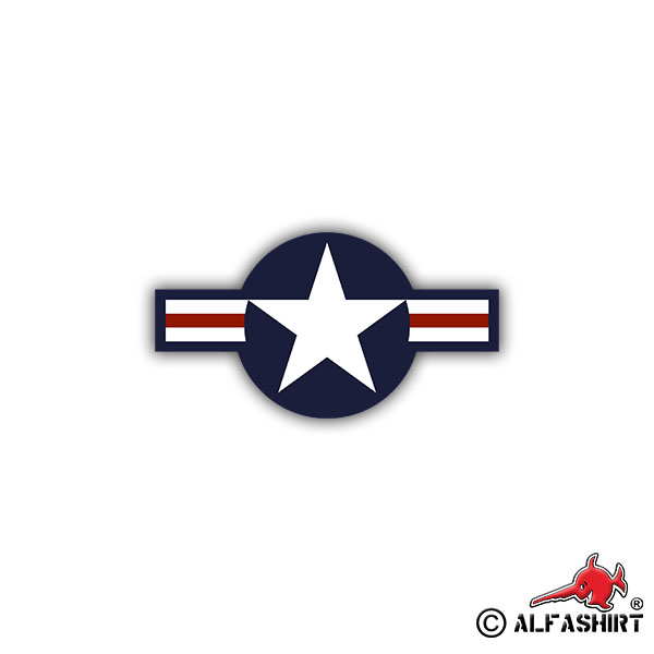 Sticker USAF Coat of Arms US Air Force Air Force Emblem Badge 4x7cm A851