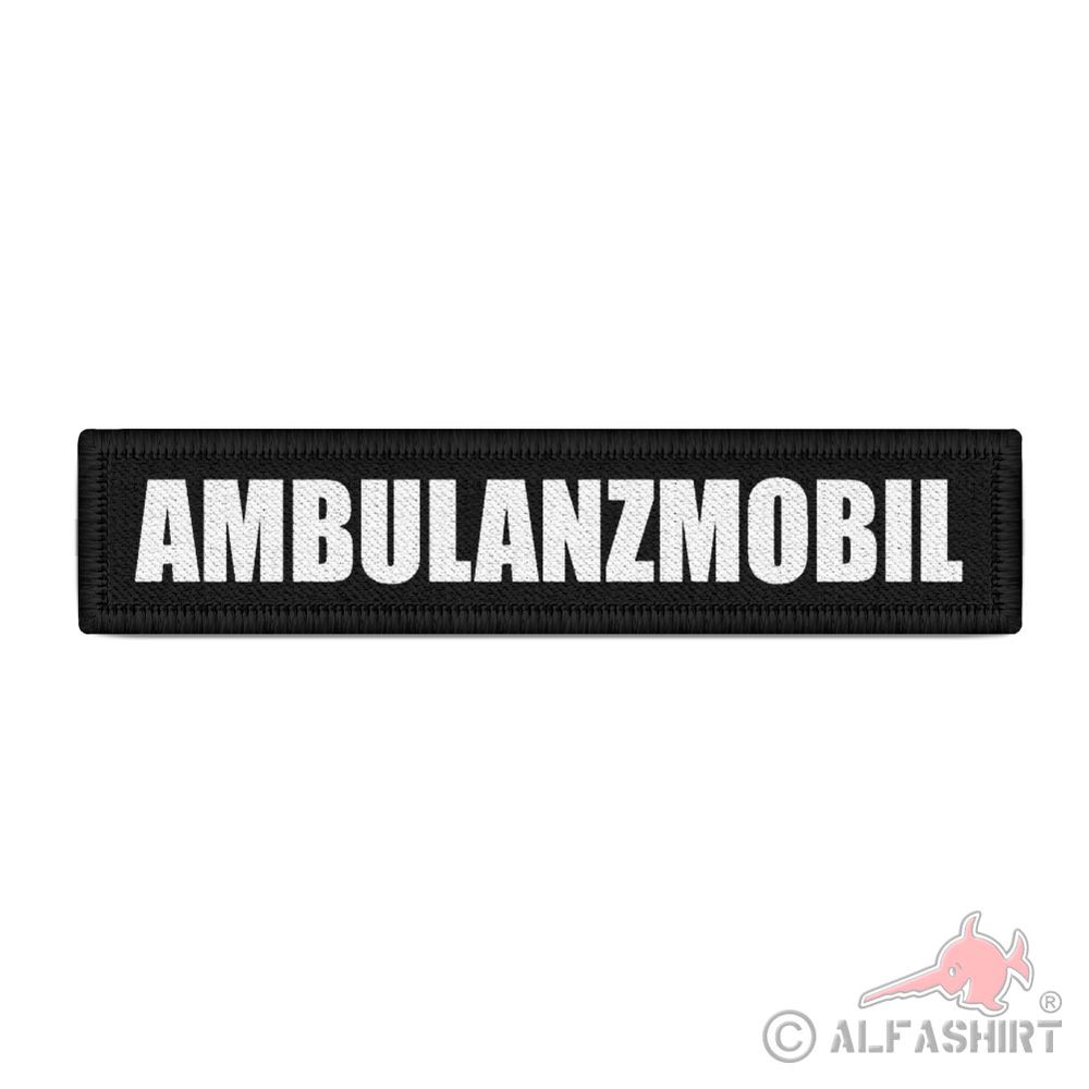 Patch Ambulanzmobil Sanitäter Krankenwagen Ambulanz Mobil  #38644