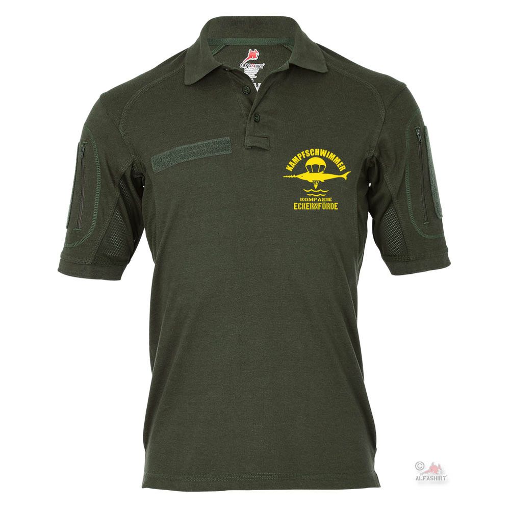 Tactical Poloshirt Alfa - Kampfschwimmer Kompanie Eckernförde BW Marine #18992 Tactical Poloshirt Alfa - Kampfschwimmer Kompanie Eckernförde BW Marine #18992