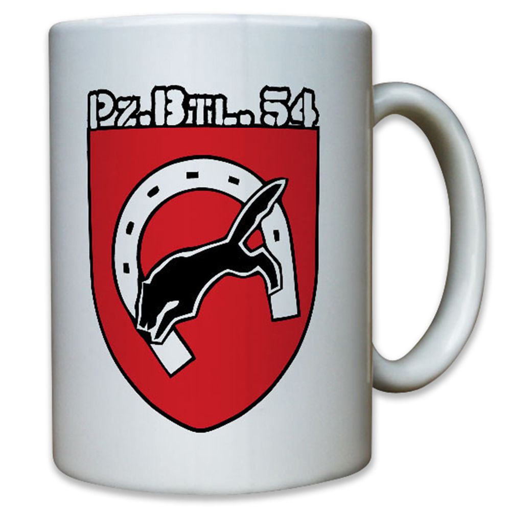 PzBtl 54 Panzerbataillon Panzer Bundeswehr Wetzlar Wölfe - Tasse #13091