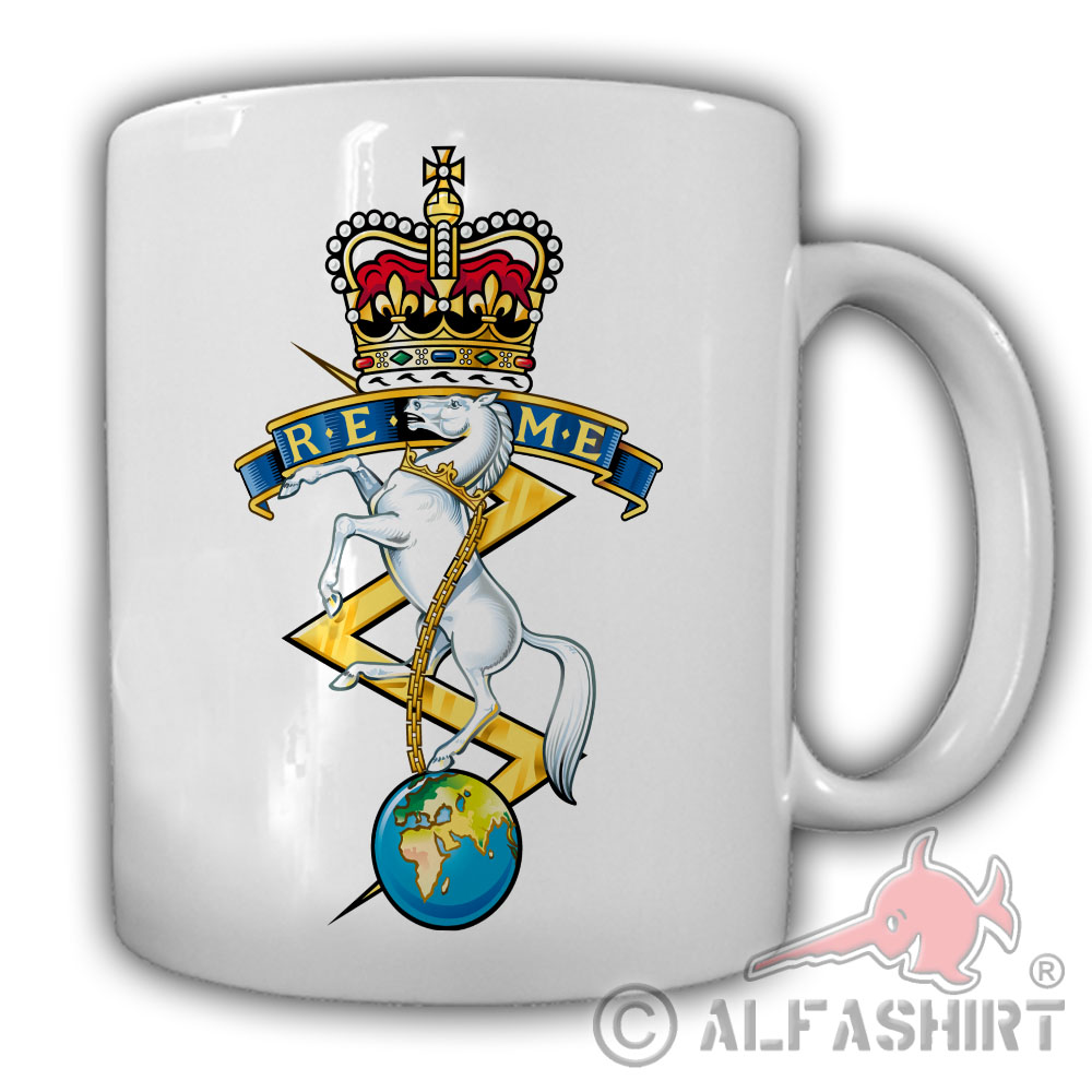 Royal Electrical and Mechanical Engineers Reme Corps British Army Tasse #27581