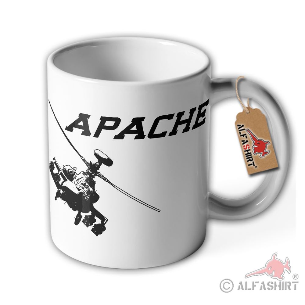 Apache Helikopter Kampfhubschrauber AH 62 Amerika Tasse #6274