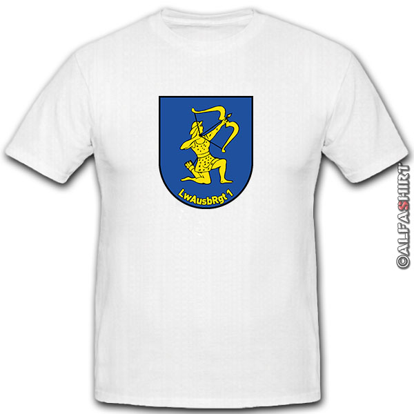 LwAusbRgt 1 - Luftwaffe Training Regiment 1 - Rifleman Bow T-Shirt # 12000