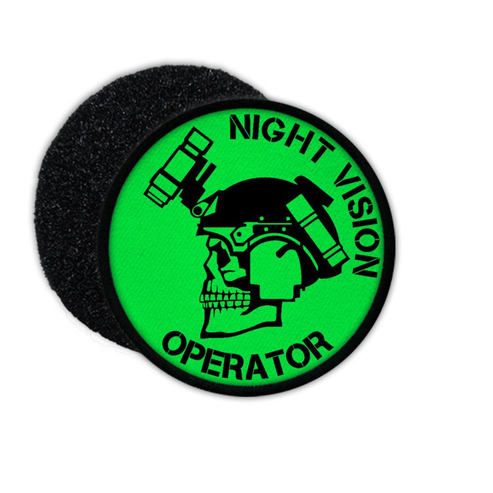 Patch - Night Vision Operator Night Vision Device Airsoft Morale Army Helmet #26679