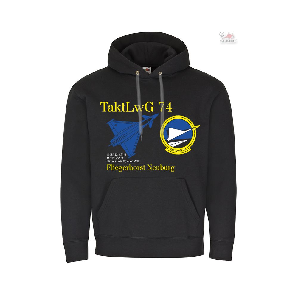 Hoodie Taktisches Luftwaffengeschwader 74 Luftwaffe Bundeswehr TaktLwG #37837