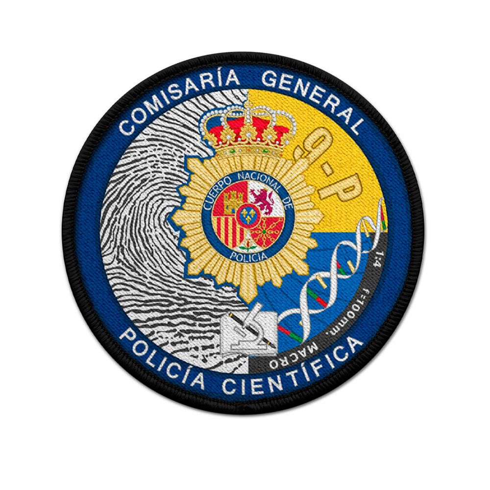 Patch Emblema de la Comisaría General de Policía Científica  Aufnäher #46393