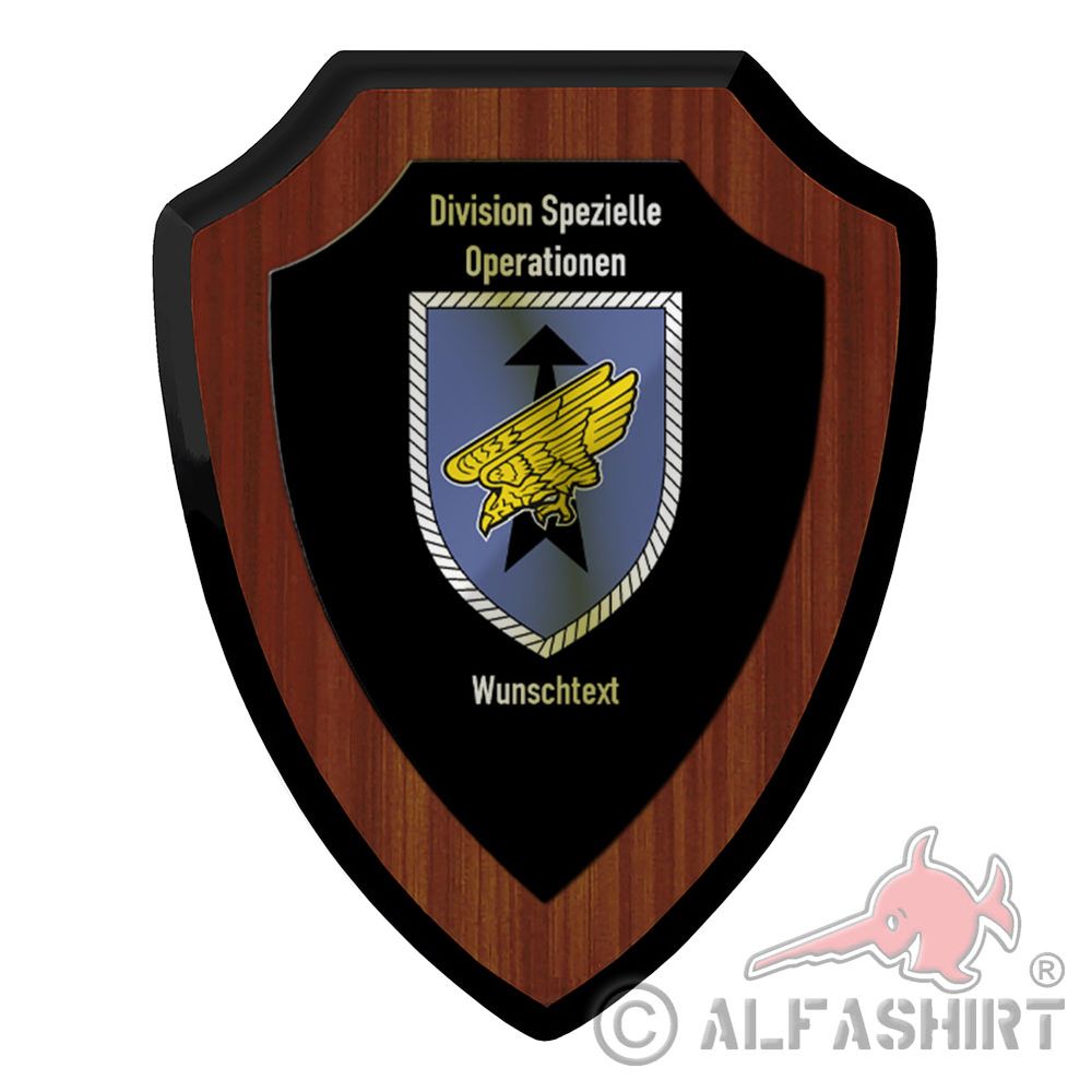 Wappenschild personalisiert Division Spezielle Operationen DSO #42351