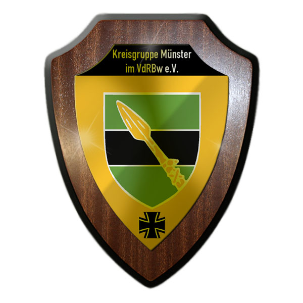 Wappenschild RK Münster Reservisten Kameradschaft Bundeswehr BW #27822